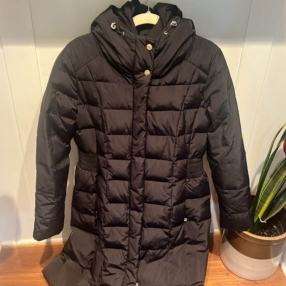 Cole Haan black puffer coat - Picture 5 of 5